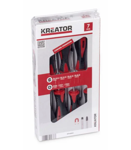 KRT400003 Sada šroubováků 7ks SL/PZ