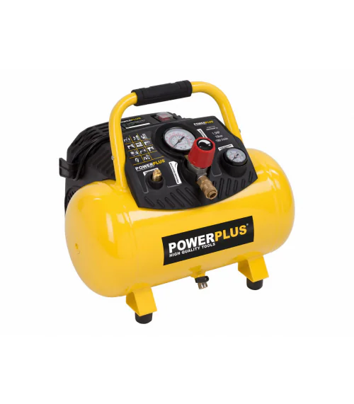 POWX1723 Kompresor 1100W 12L 10bar bezolejový
