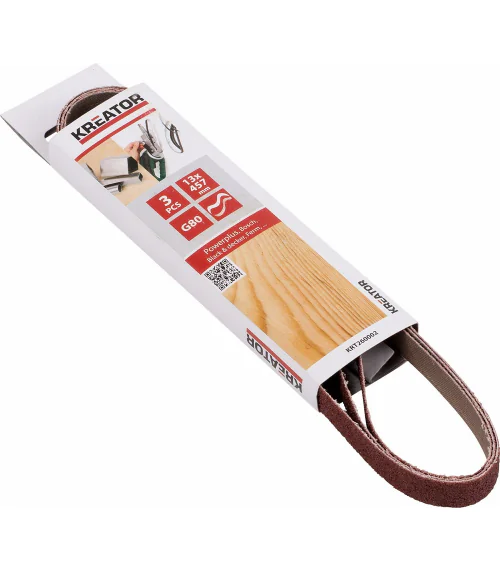 KRT260002 3x Brusný pás 13 x 457mm G80