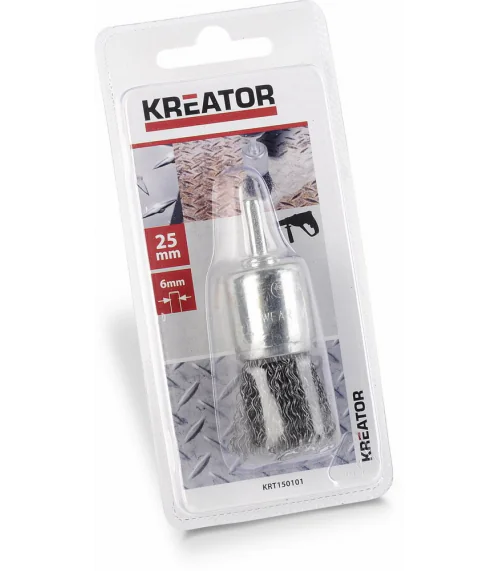 KRT150101 Ocelový kartáč na vrtačky 25mm
