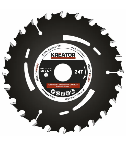 KRT020301 Pilový kotouč pro ponorné pily 135mm, 24T