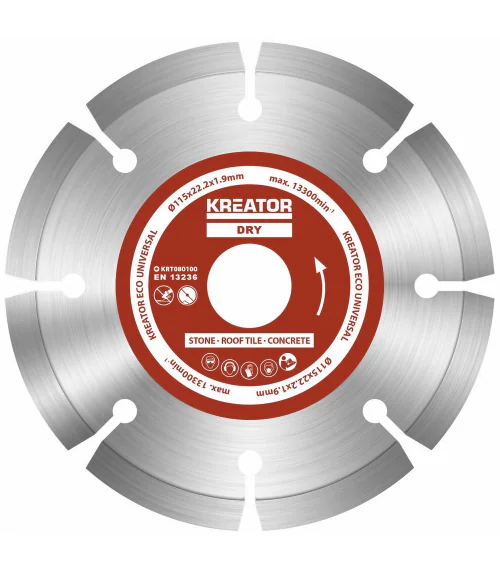 KRT080100 Diamantový kotouč segmentový 115mm UNIVERZAL 3ks sada