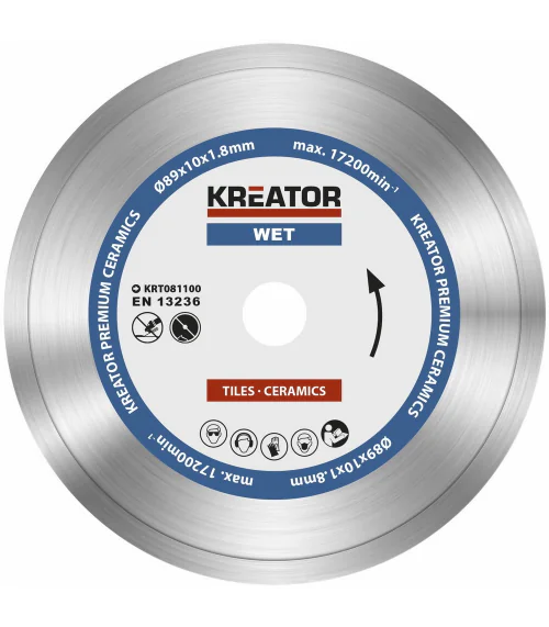 KRT081100 Diamantový kotouč celoobvodový 89mm PREMIUM