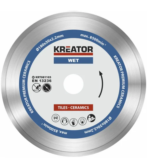 KRT081103 Diamantový kotouč celoobvodový 180mm PREMIUM