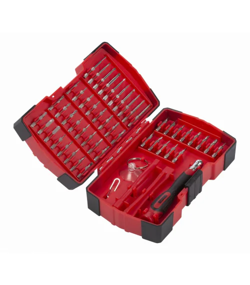 KRT064900 Hodinářský šroubovák s bity 52ks