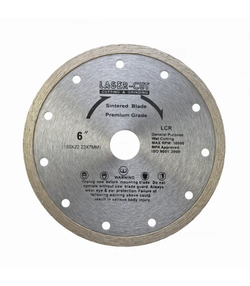 L00103 Diamantový kotouč celoobvodový 150 x 22,23 x 7mm LCR