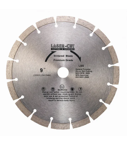 L00110 Diamantový kotouč segmentový 230 x 22,23 x 12mm LSS
