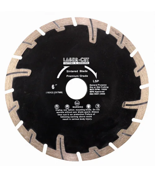 L00123 Diamantový kotouč segmentový 150 x 22,23 x 7mm LSP
