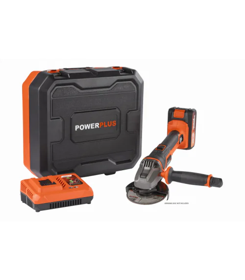 POWDP35150 Aku úhlová bruska 20V 115mm SET