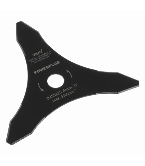 POWACG3041 Žací nůž 255 x 25,4mm 3T pro křovinořezy